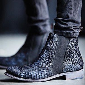 Free People Black Marco Delli Boot / Booties